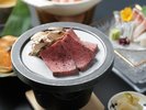 和牛の陶板焼き