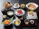 夕食会席料理一例