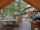 *【グランピング|ミューのグランテント/一例】冷暖房完備で快適!夕食・朝食はプライベートデッキで