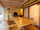 *【本館|バジェットルーム/一例】広々としたデッキでゆったりお過ごしいただけます。