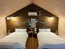 *【グランピング|ミューのテント/一例】ミューの森でお誕生日をお祝いできます★(要事前相談)