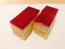 デザートコーナーのさわやかりんごケーキ