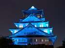大阪城天守閣 ライトアップ