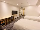 ユニバーサルルーム【29u/100pサイズベッド】
