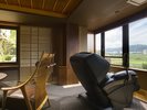 然然専用ラウンジ(4階レセプション)/高性能マッサージチェアをご利用下さい