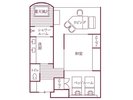 福地Bタイプ(544号室・70平米)/間取り図