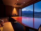 福地Bタイプ/ダイニングから望む富士山(写真は544号室)