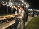 潮の香りと海鮮BBQ、ビールが進む夜 Seafood BBQ with cold beer by the ocean(日帰りBBQエリア貸切可能)