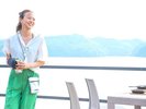 朝日とコーヒー。1日の始まりはテラスから