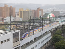 新幹線ビュールームからの景色 ※お部屋によって見え方は異なります