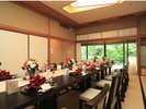 少人数披露宴会場「朝日の間」