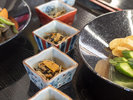 朝食バイキング一例(小鉢類)