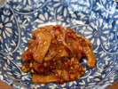 朝食バイキング一例(松前漬け)