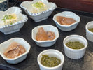 朝食バイキング一例(小鉢類)