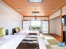 【海側】和室モダンツイン 3F和室10畳間(海側)に2台設置。エキストラベッド1台いれて3名様可能