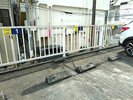 ホテル第二駐車場★お客様用の駐車スペースにはスマイルホテルのロゴがついております。