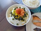 ヘルシーなお茶漬けをお召し上がりください。