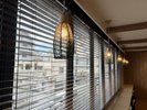 朝食会場カウンター席