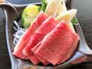【夕食】能登牛しゃぶしゃぶ/さっと湯にくぐらせてとろけるような食感をぜひご堪能ください※イメージ