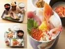 【北海道の海鮮満喫!】札幌市中央卸売場外市場・朝市での海鮮丼付プラン!