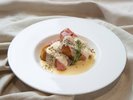 ■ご朝食|選べる4種類のメインプレート「厚切りトーストと炙りベーコンの濃厚チーズかけ」