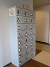 温泉入口貴重品ロッカー