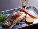 岩魚の塩焼き