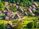 白川郷全景・初夏