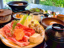 夕食一例『日本料理 桜華』