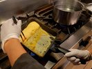 【ブッフェ】シェフが一つ一つ丁寧に巻き上げただし巻き卵は、焼きたてふわふわ!!