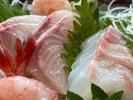 板長自慢!季節のお刺身