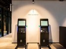 チェックインは自動チェックイン機によるセルフチェックインとなります。
