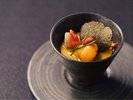 【夕食】美味しいものを最も美味しい瞬間にご堪能いただけるよう仕立てております。