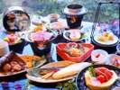 グレードアップ奏旬譜会席料理。季節により献立・盛付は変わります