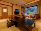 【天然温泉露天風呂付】広め和室