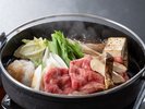 松茸をすき焼きで豪快に味わう