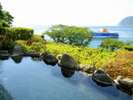 駿河湾を見渡す絶景露天風呂