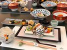 【ご夕食】ベジタリアン懐石(一例)