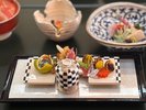 【ご夕食】ベジタリアン懐石(一例)