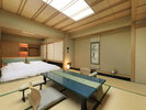 【新館】和室二間(夕食:部屋食)〜本間〜