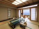 【新館】和室二間(夕食:部屋食)〜本間〜
