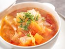 【スタンダード会席】秋(2026年9月〜11月)スープ 野菜たっぷりミネストローネ