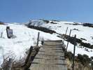 残雪登山