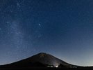 大山の星空