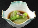 2026年夏会席 自家製アスパラ豆腐
