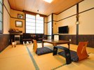 【やまぼうし】露天陶器風呂付客室の和室