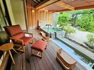 梅 露天風呂デッキ