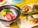 夏の海会席