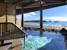 松島温泉「絹肌の湯」露天風呂(男性側)