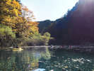 ◆奥木曽湖カヌー体験(紅葉シーズン) 車で約30分